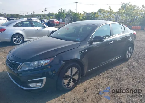 2012 Kia Optima Hybrid Ex from USA, damaged, VIN KNAGM4AD7C5020892